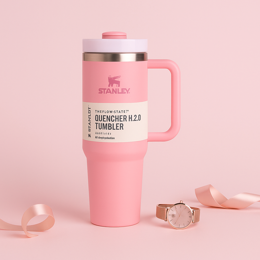 Light pink stanley tumbler for sale in paksitan