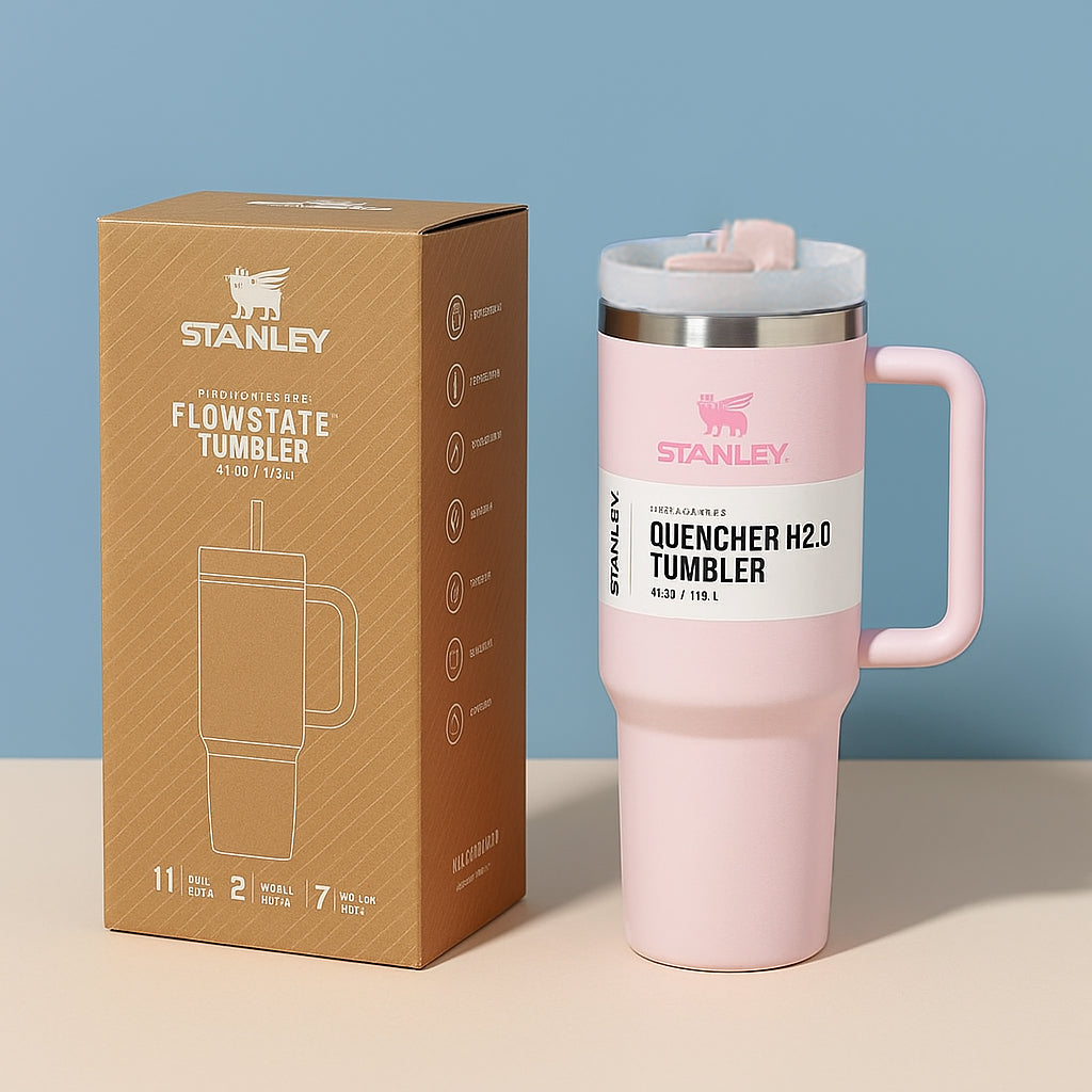 Stanley 40 OZ Pink Tumbler